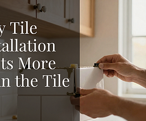 Why Tile Installation Costs More Than the Tile