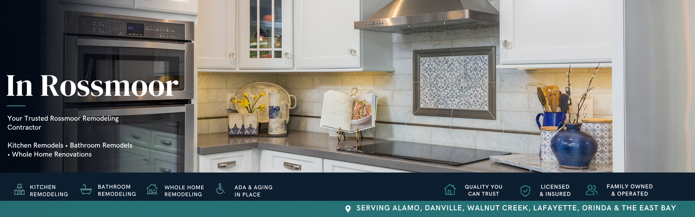 Rossmoor kitchen remodel by Toupin Construction