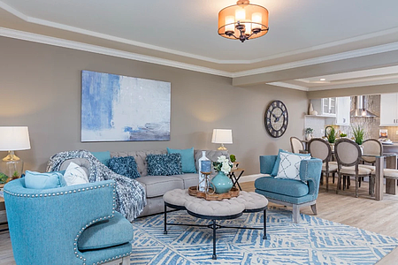 Coastal-inspired kitchen and bathroom remodel in Rossmoor