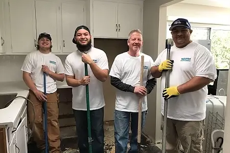 Toupin Construction Crew – Demo Day Kitchen Remodel in Progress