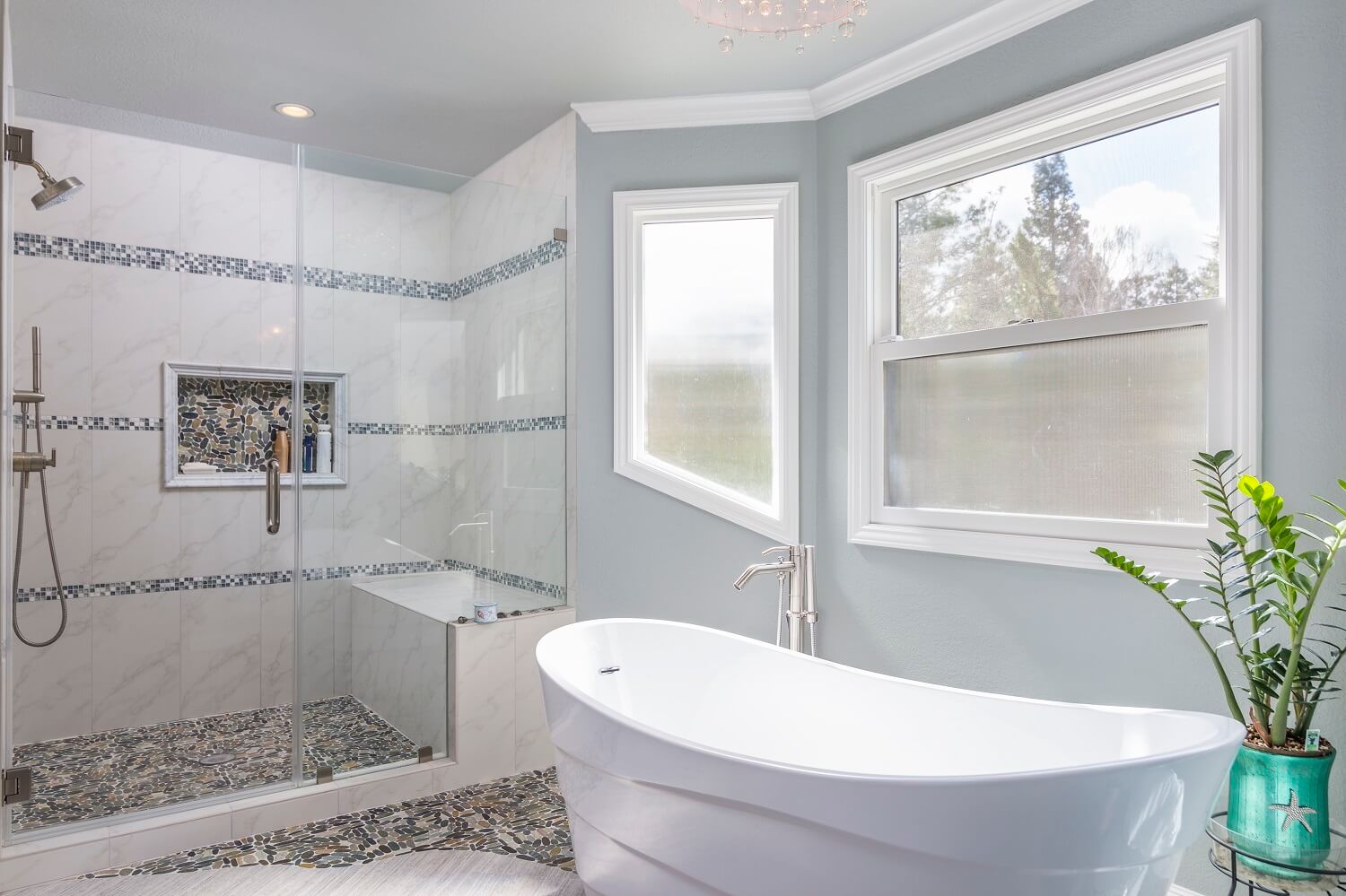  Modern Bathroom Remodel – 1555 Sorrell, Walnut Creek